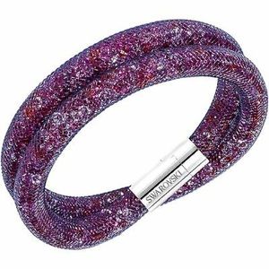 Swarovski Stardust Women's Bracelet Purple 38 CM